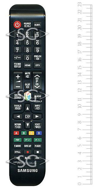 Пульт дистанционного управления для SAMSUNG AA83-00655A (тип TM1260)(новый корпус на замену BN59-00507A,BN59-00516A и пр)/orig./